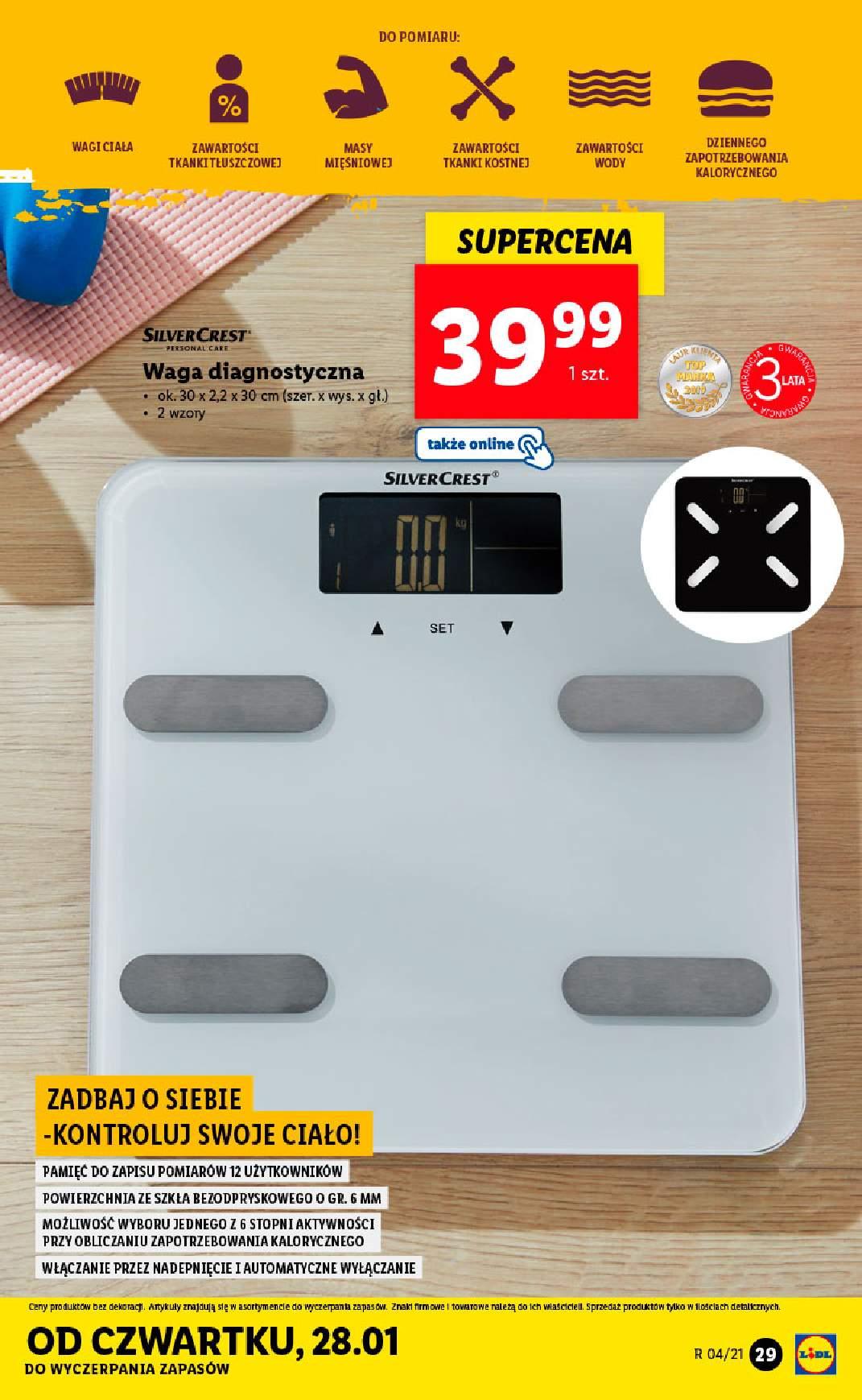 Gazetka promocyjna Lidl do 30/01/2021 str.29