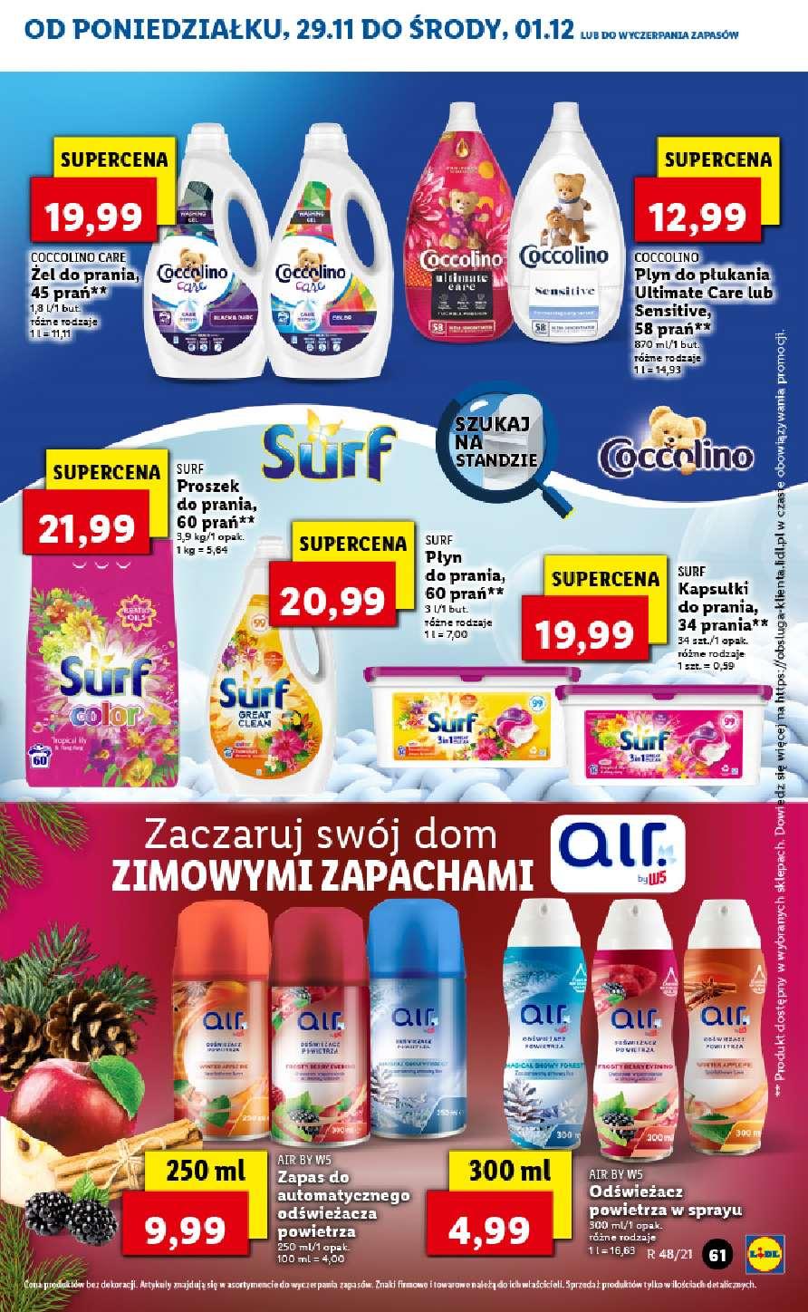 Gazetka promocyjna Lidl do 01/12/2021 str.61