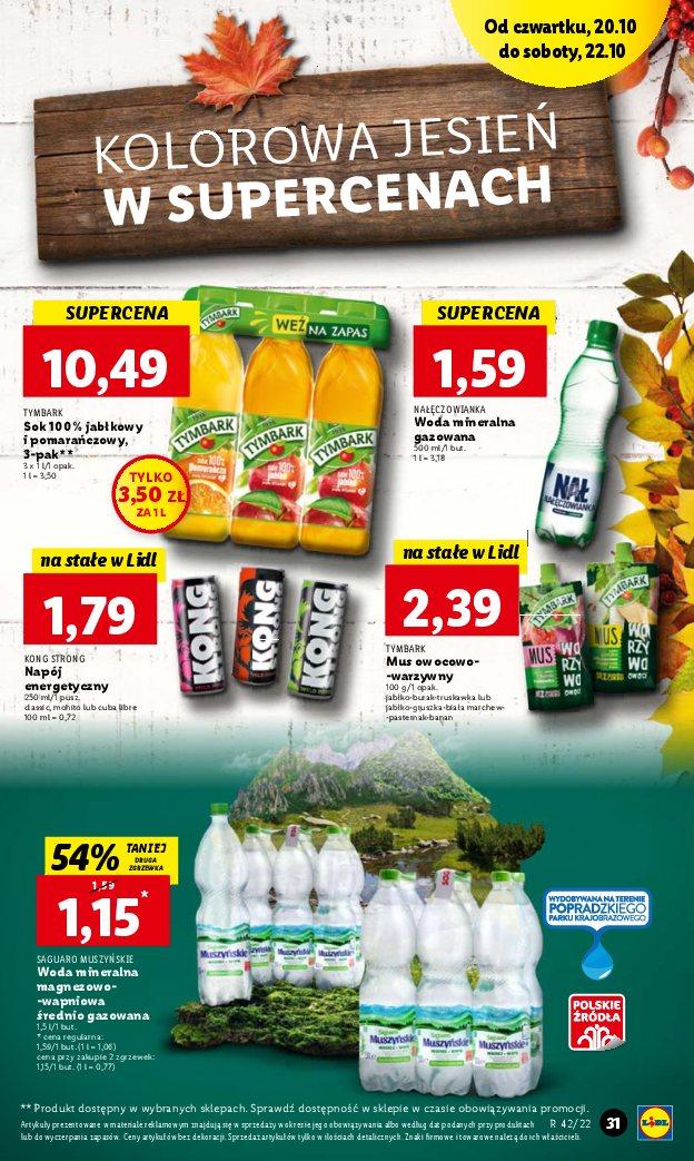 Gazetka promocyjna Lidl do 22/10/2022 str.31