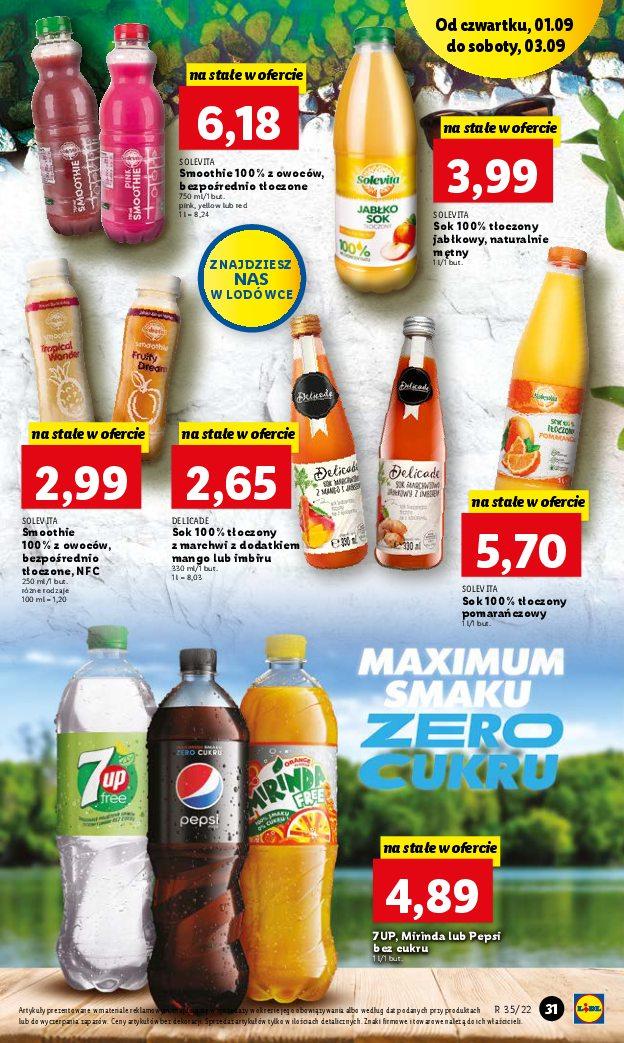 Gazetka promocyjna Lidl do 03/09/2022 str.31