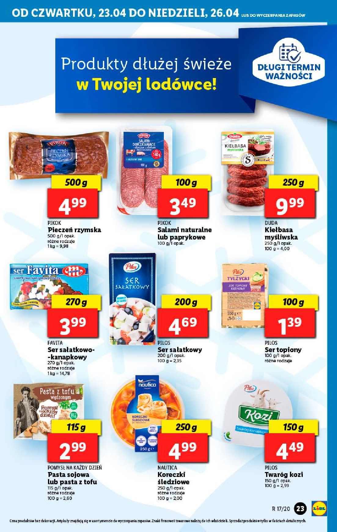 Gazetka promocyjna Lidl do 26/04/2020 str.23