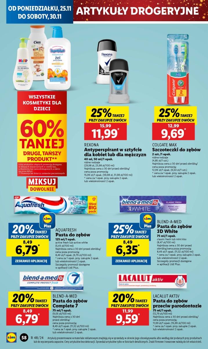 Gazetka promocyjna Lidl do 27/11/2024 str.62