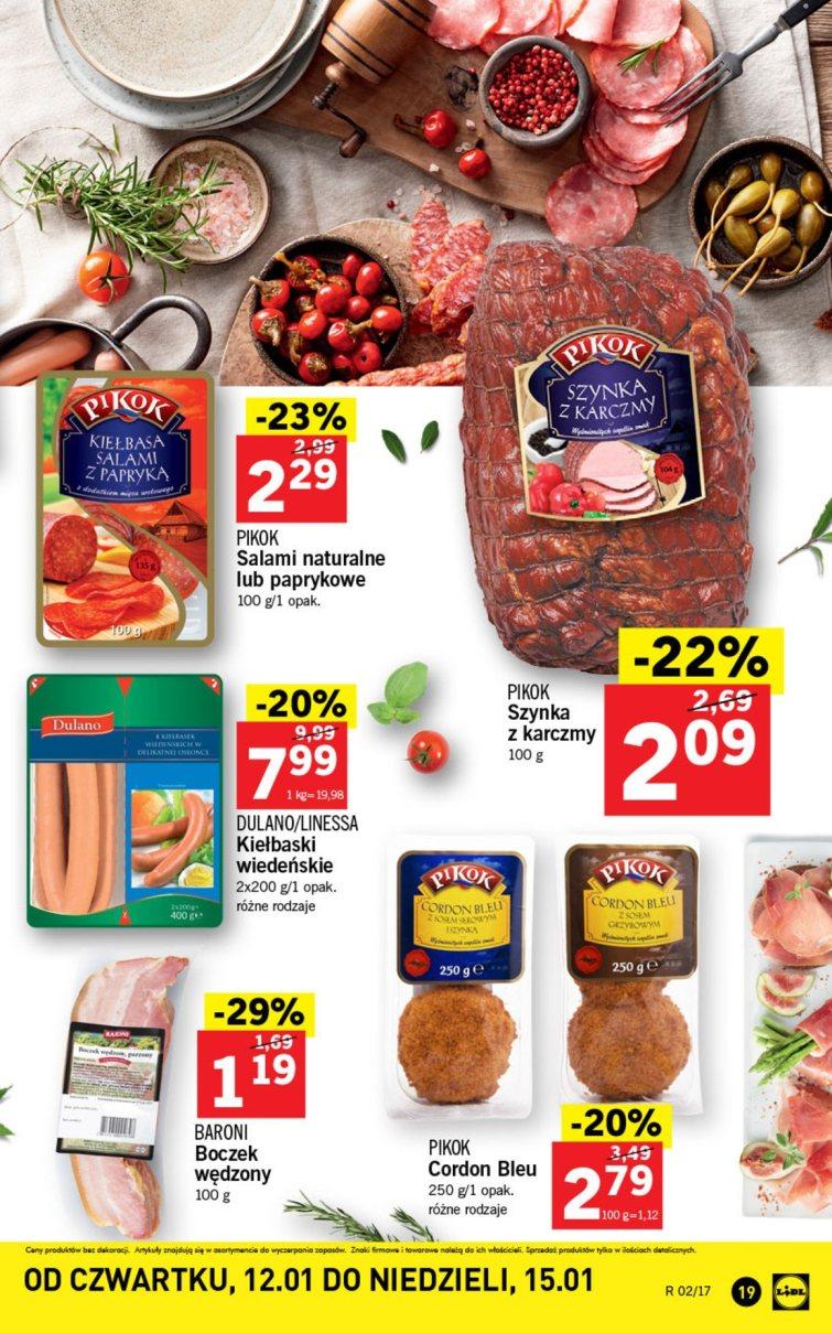 Gazetka promocyjna Lidl do 15/01/2017 str.19