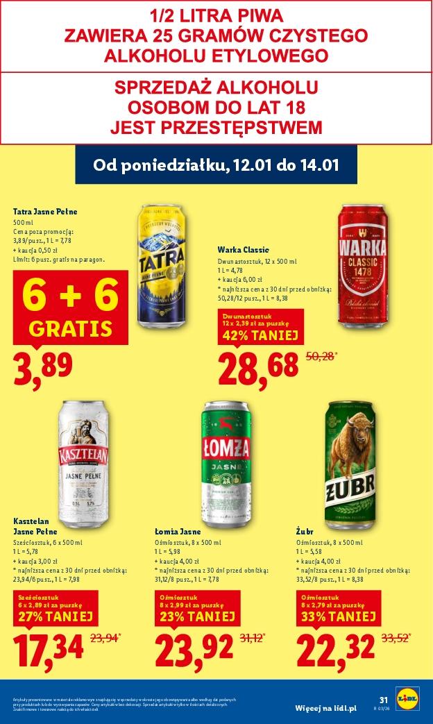 Gazetka promocyjna Lidl do 14/01/2026 str.31
