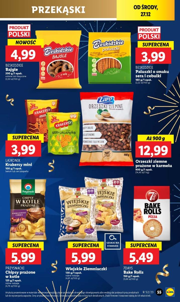 Gazetka promocyjna Lidl do 30/12/2023 str.55