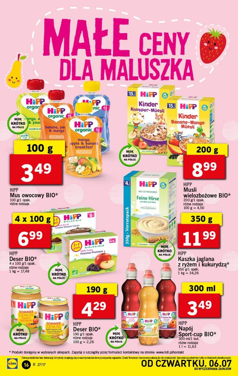 Gazetka promocyjna Lidl do 09/07/2017 str.16