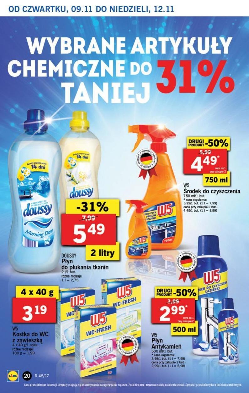 Gazetka promocyjna Lidl do 12/11/2017 str.20