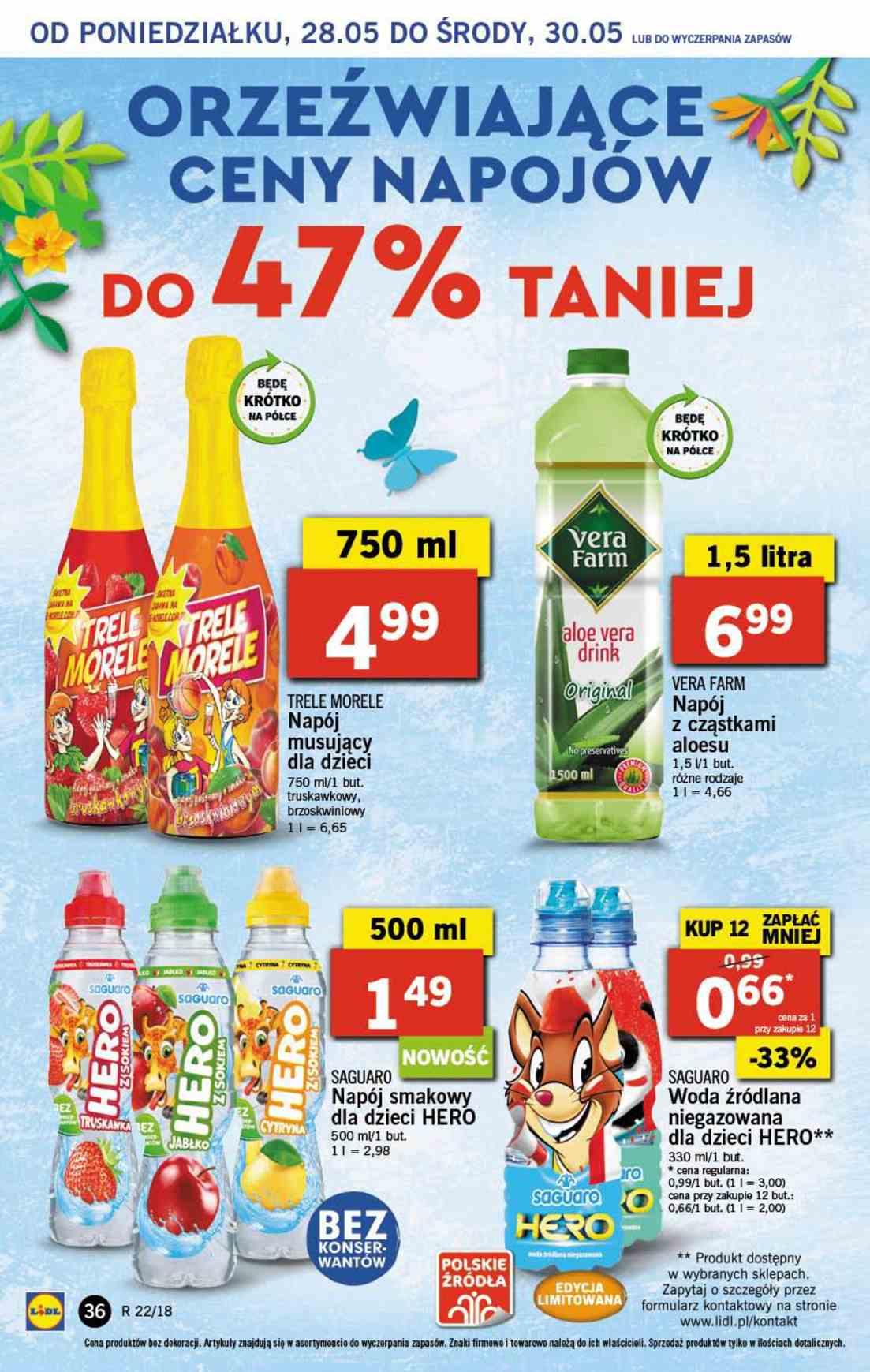 Gazetka promocyjna Lidl do 30/05/2018 str.36