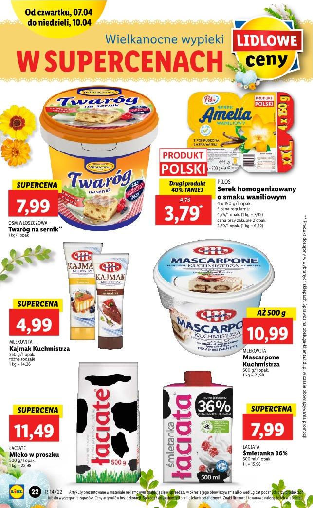 Gazetka promocyjna Lidl do 10/04/2022 str.22