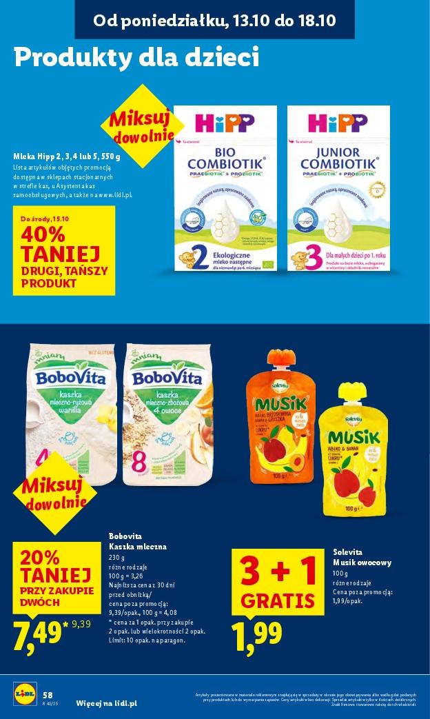 Gazetka promocyjna Lidl do 15/10/2025 str.58