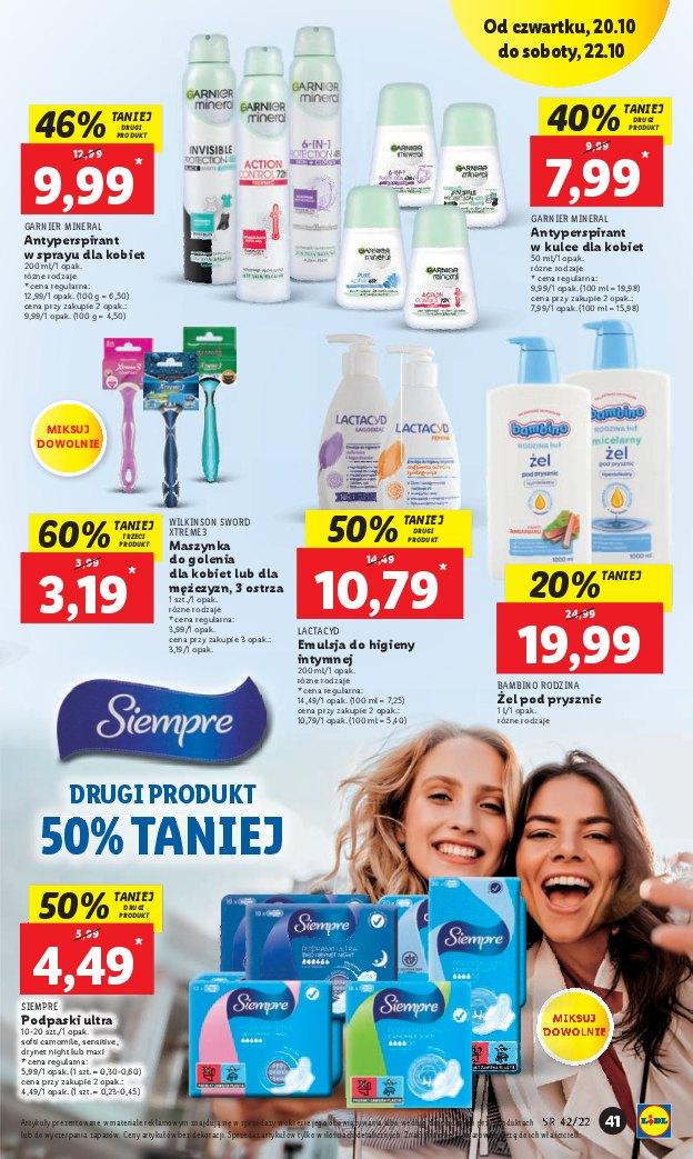 Gazetka promocyjna Lidl do 22/10/2022 str.41