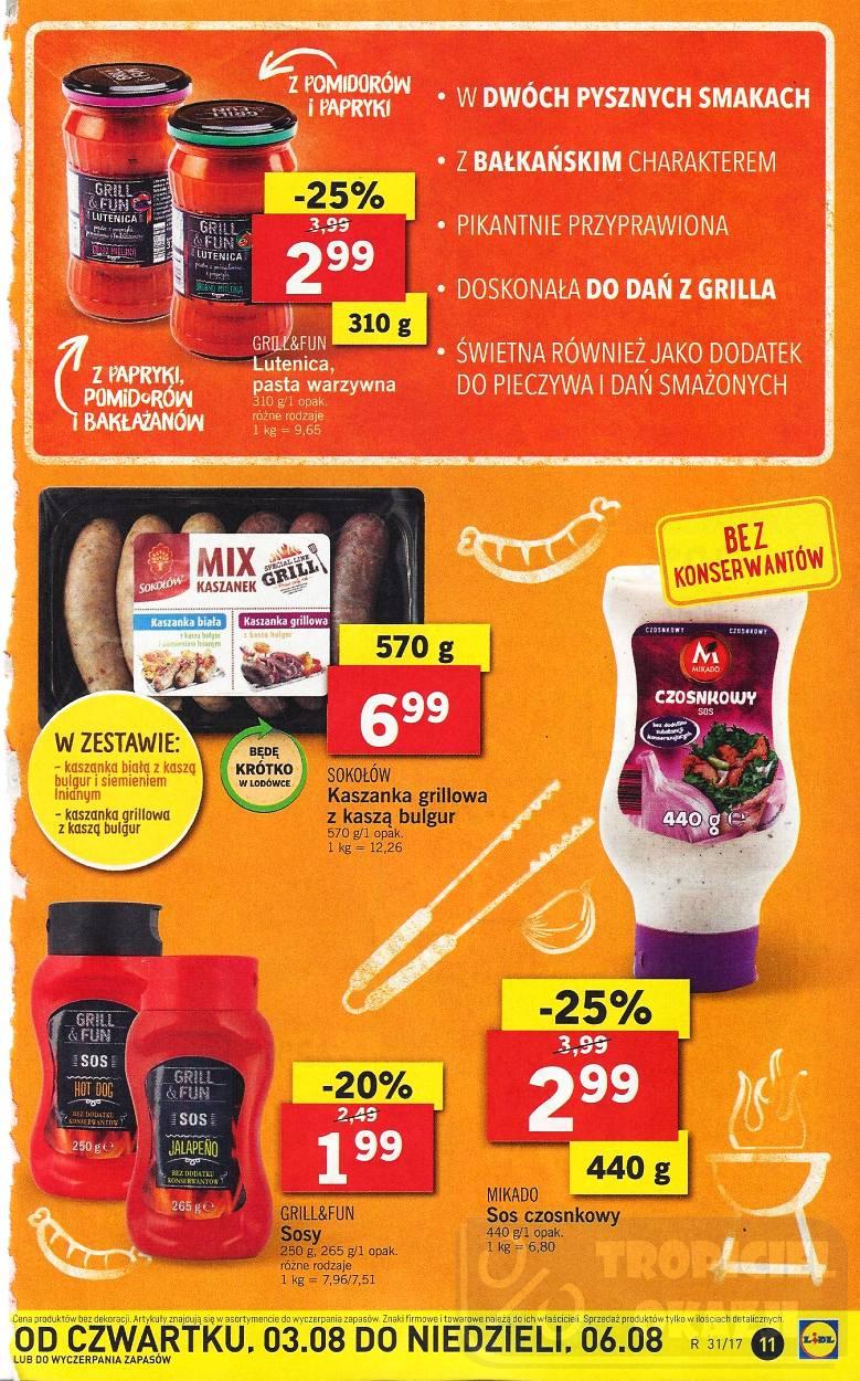 Gazetka promocyjna Lidl do 06/08/2017 str.11