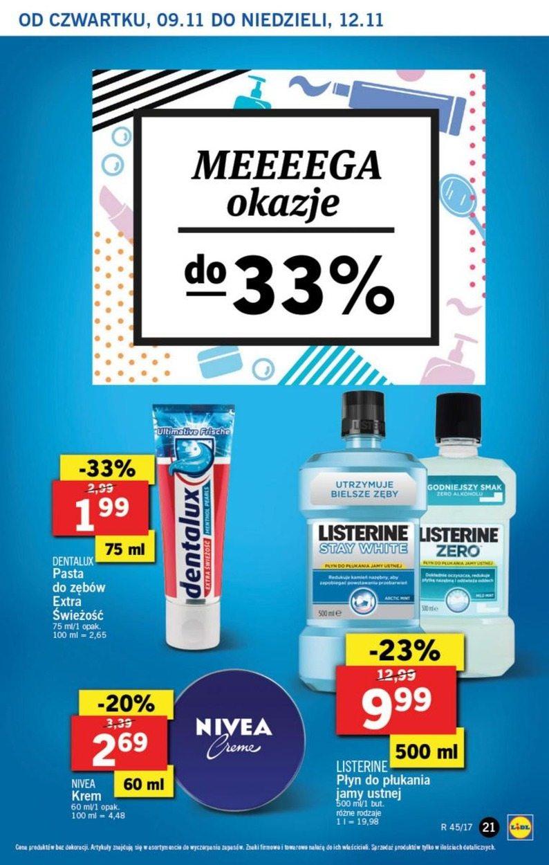 Gazetka promocyjna Lidl do 12/11/2017 str.21