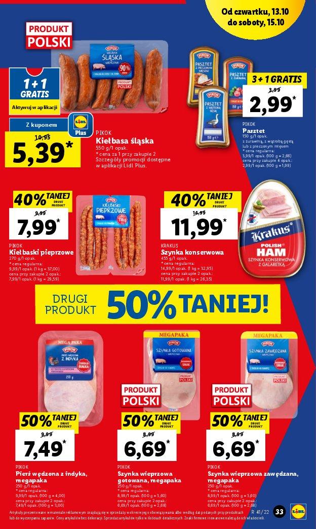 Gazetka promocyjna Lidl do 15/10/2022 str.33