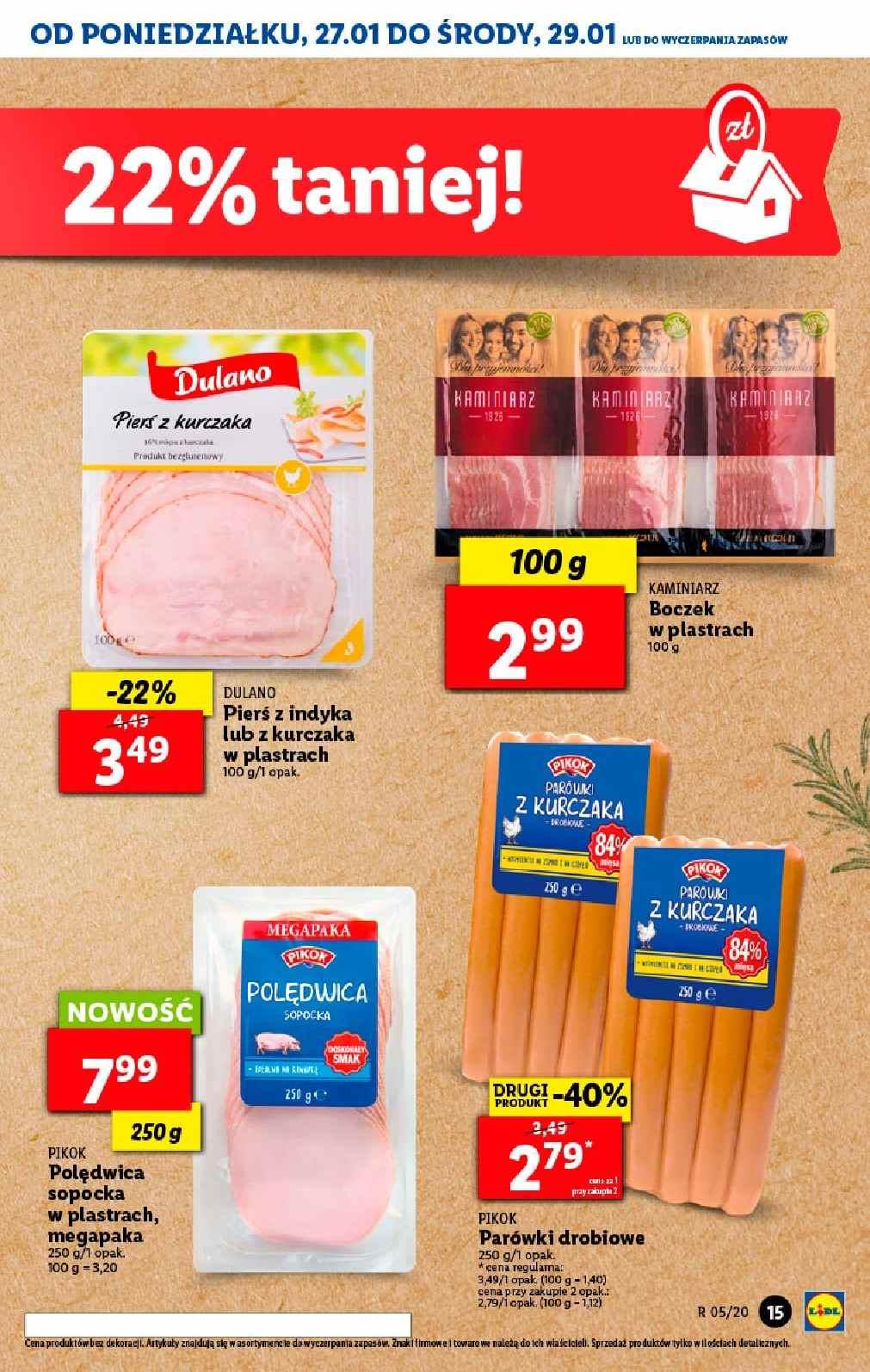 Gazetka promocyjna Lidl do 29/01/2020 str.15