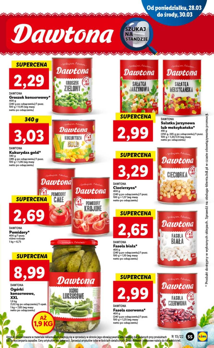 Gazetka promocyjna Lidl do 30/03/2022 str.55