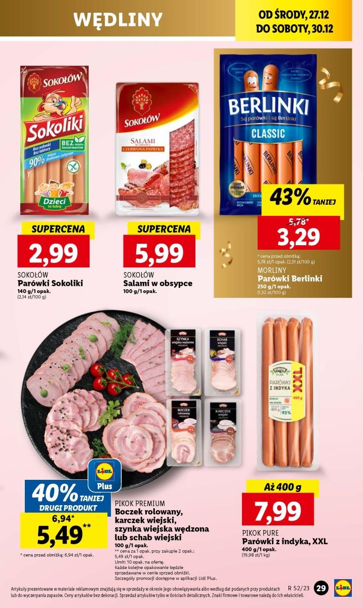 Gazetka promocyjna Lidl do 30/12/2023 str.29