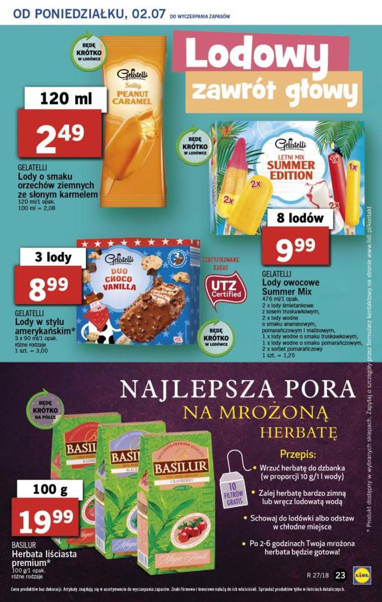 Gazetka promocyjna Lidl do 04/07/2018 str.23