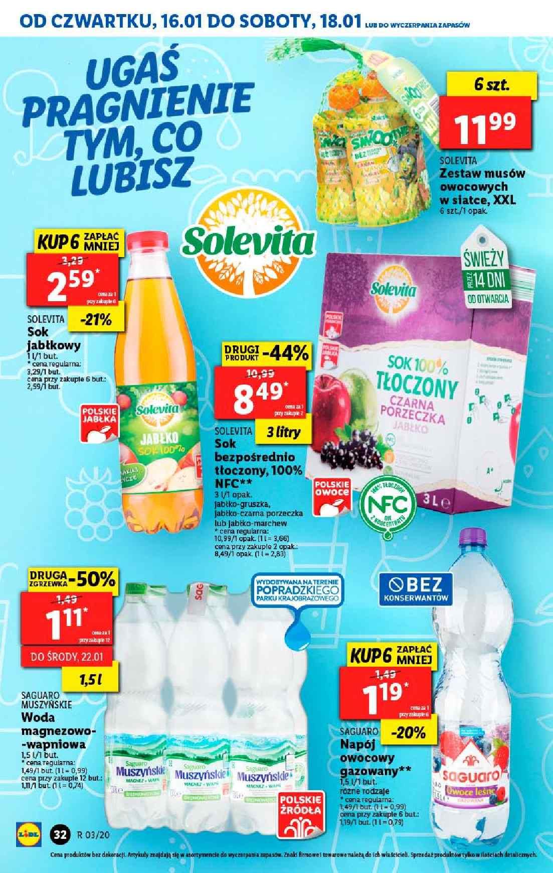 Gazetka promocyjna Lidl do 18/01/2020 str.32