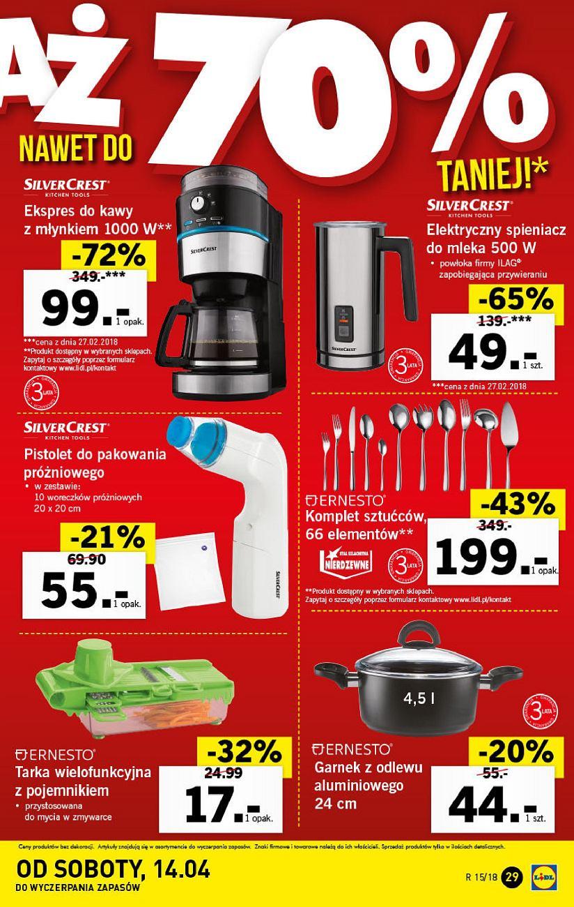 Gazetka promocyjna Lidl do 14/04/2018 str.29