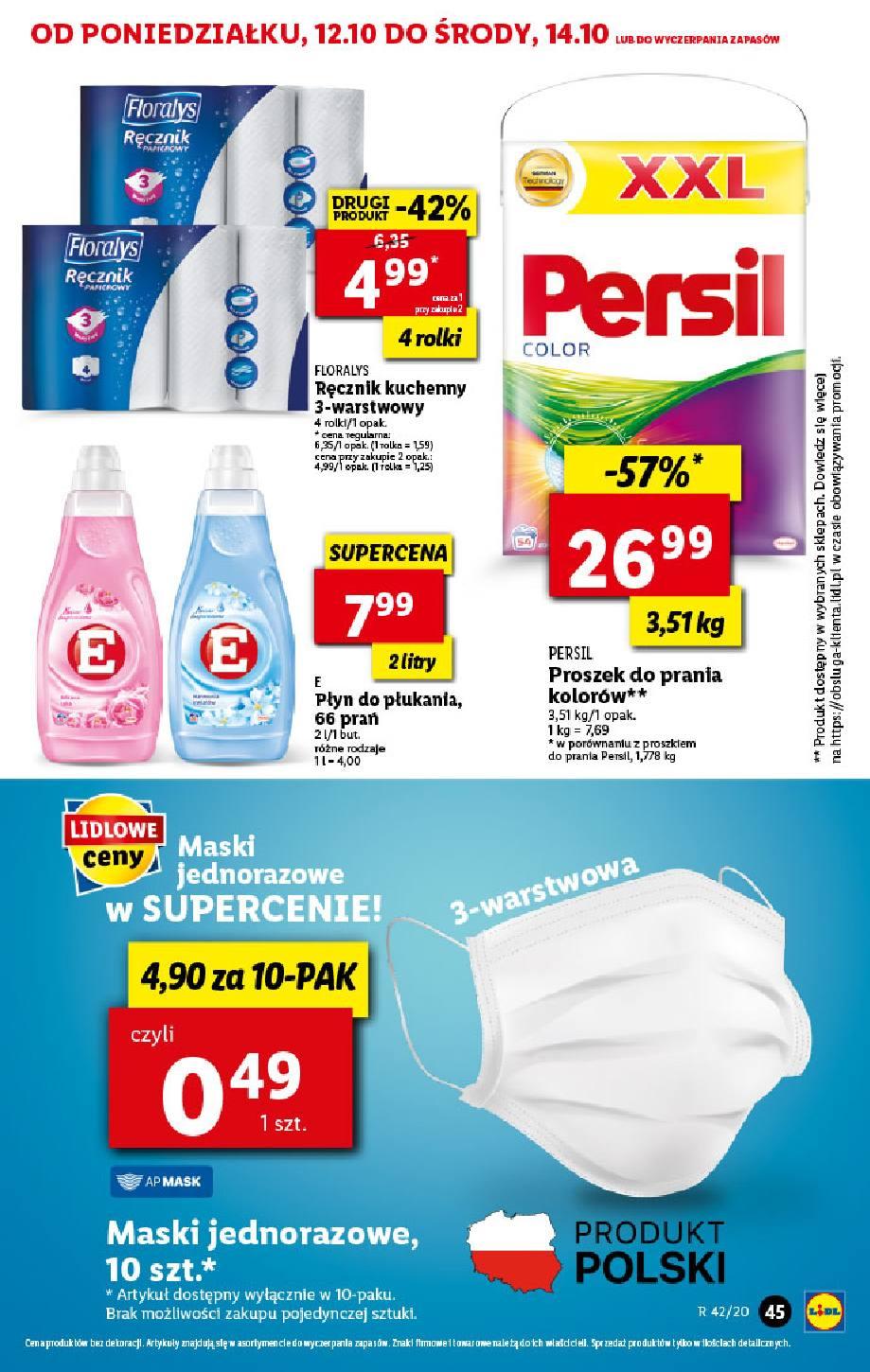 Gazetka promocyjna Lidl do 14/10/2020 str.45