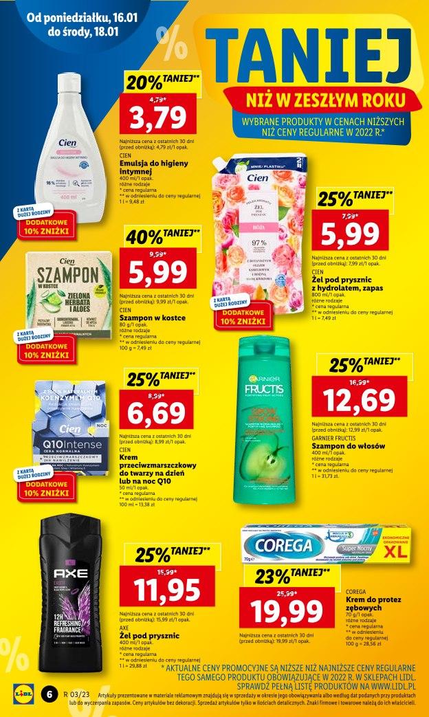 Gazetka promocyjna Lidl do 21/01/2023 str.6