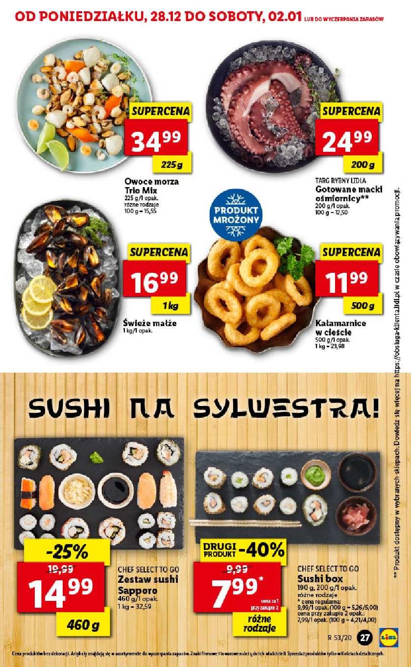 Gazetka promocyjna Lidl do 02/01/2021 str.27