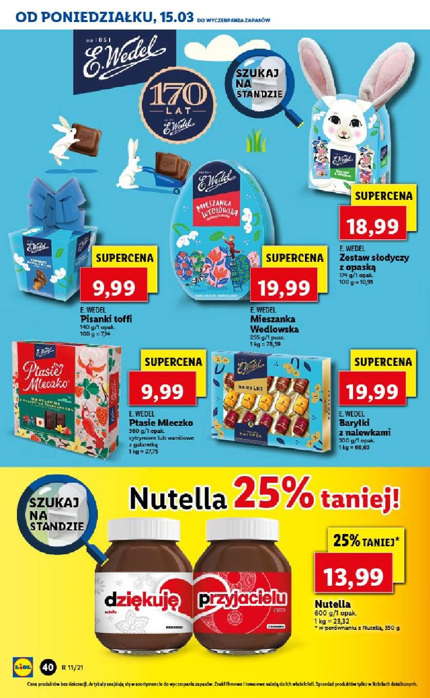 Gazetka promocyjna Lidl do 17/03/2021 str.40