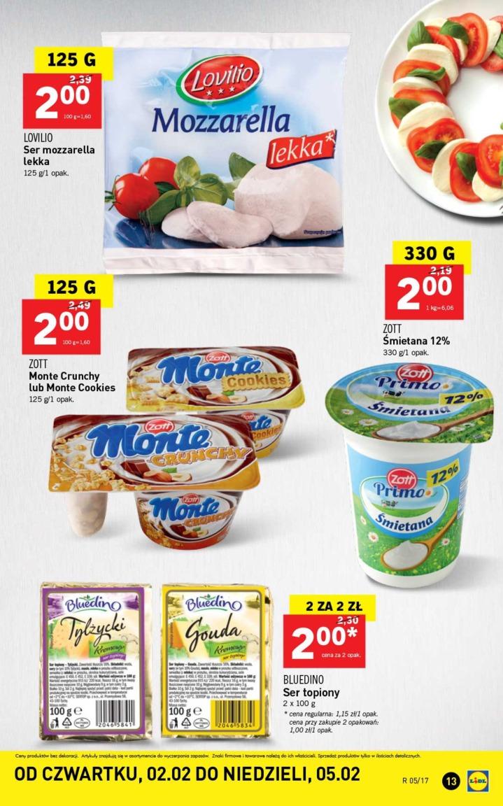 Gazetka promocyjna Lidl do 05/02/2017 str.13