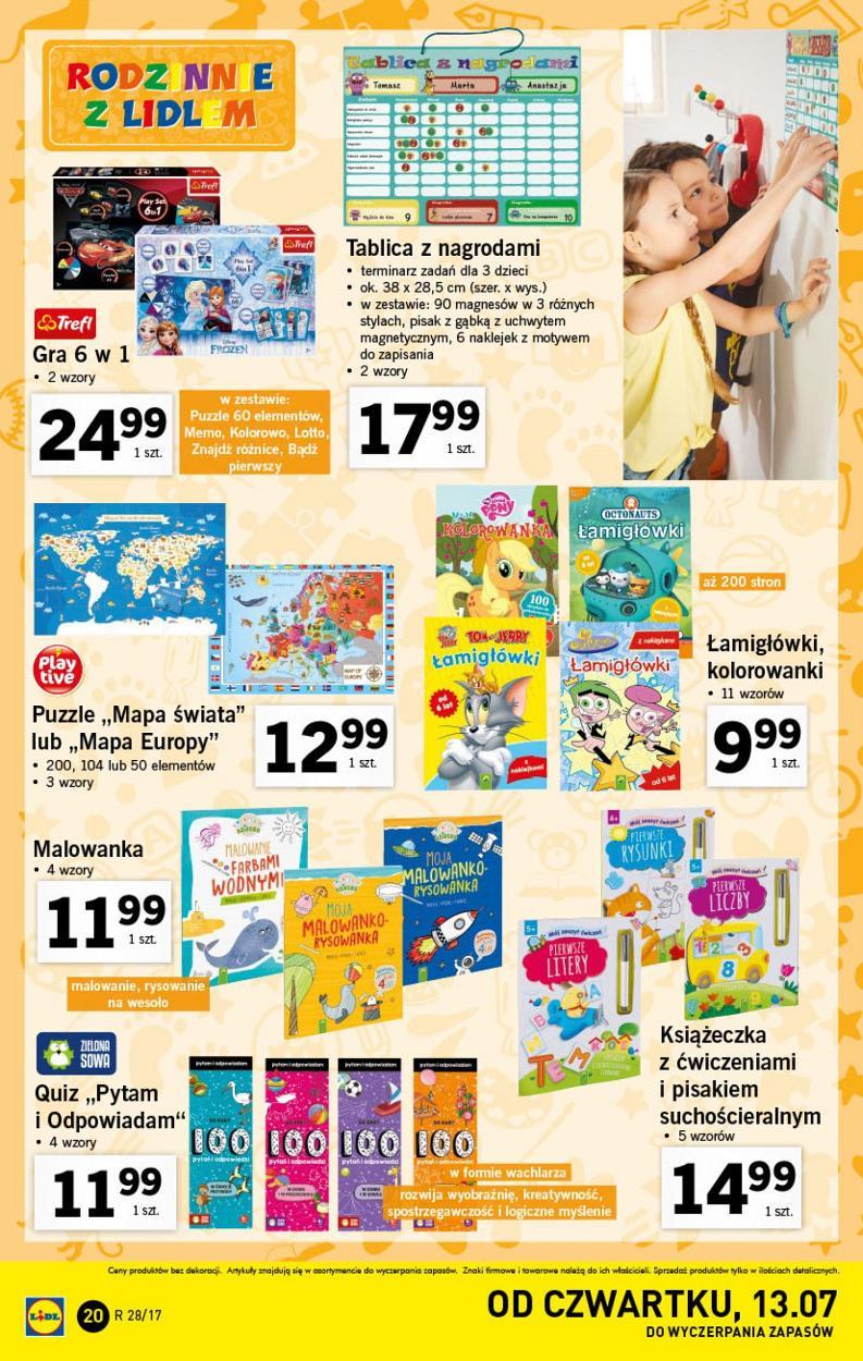 Gazetka promocyjna Lidl do 16/07/2017 str.20