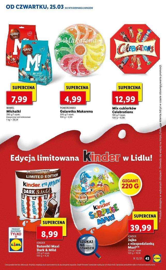 Gazetka promocyjna Lidl do 28/03/2021 str.43