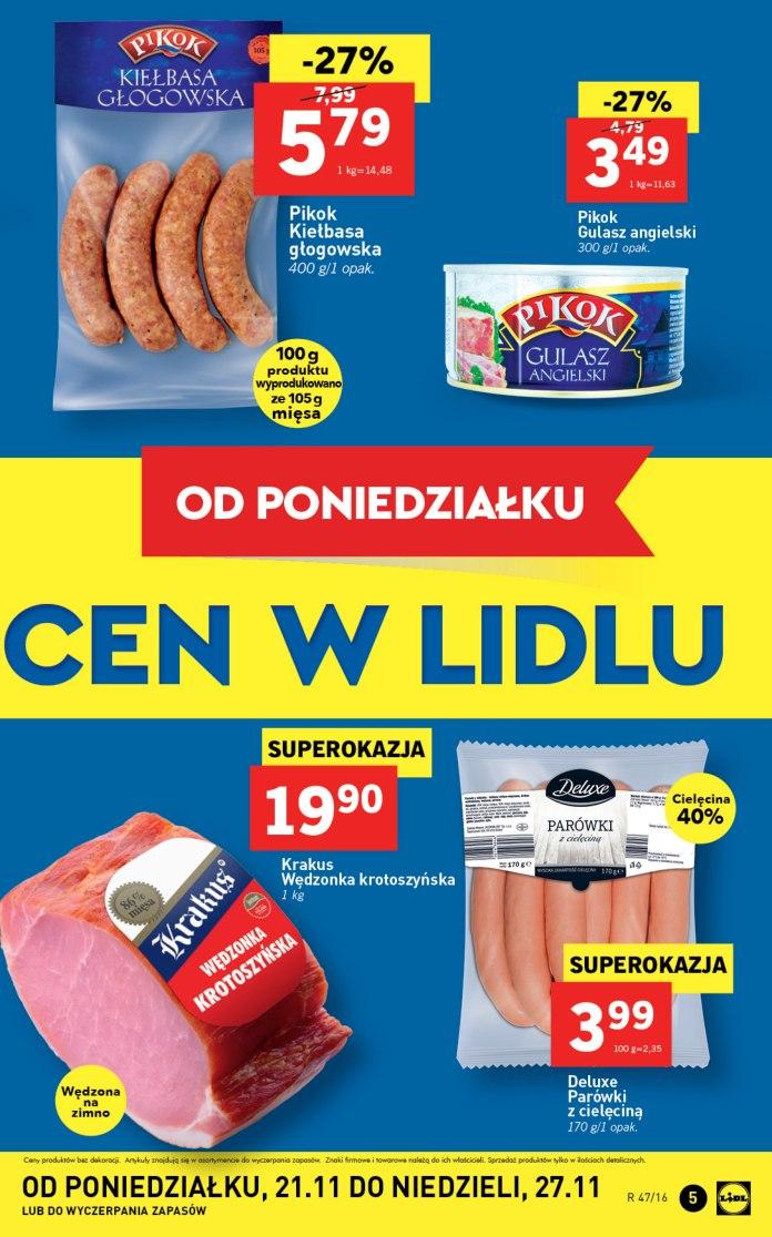 Gazetka promocyjna Lidl do 27/11/2016 str.5