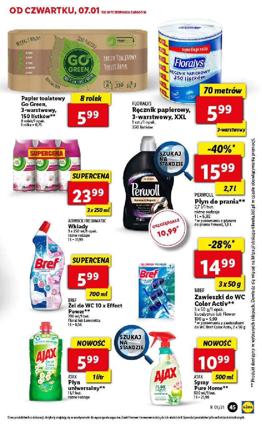 Gazetka promocyjna Lidl do 09/01/2021 str.45