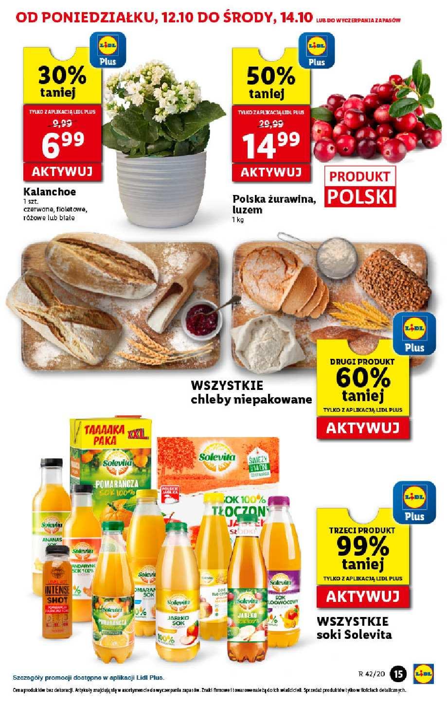 Gazetka promocyjna Lidl do 14/10/2020 str.15