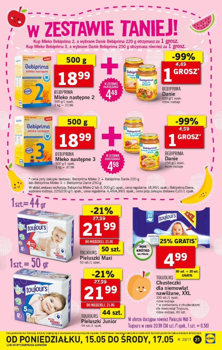 Gazetka promocyjna Lidl do 21/05/2017 str.21