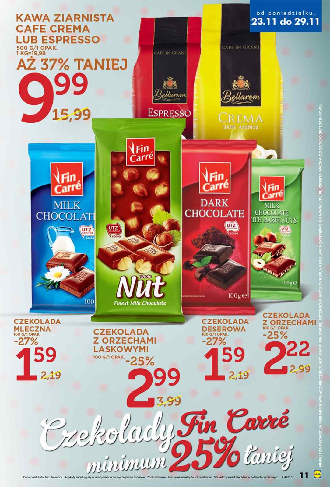 Gazetka promocyjna Lidl do 29/11/2015 str.11