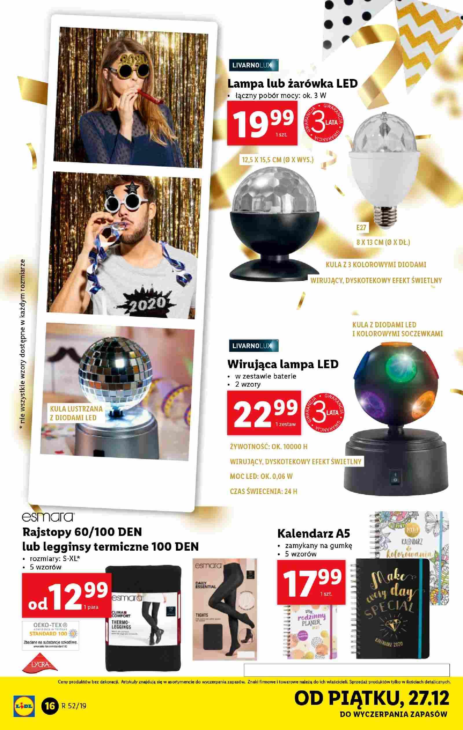 Gazetka promocyjna Lidl do 29/12/2019 str.16