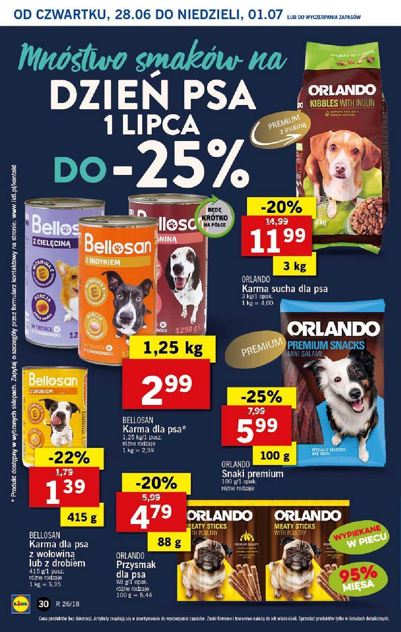 Gazetka promocyjna Lidl do 01/07/2018 str.30