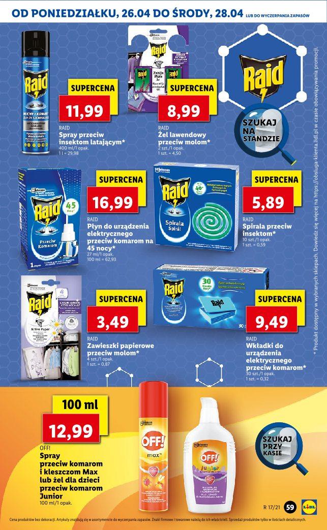 Gazetka promocyjna Lidl do 28/04/2021 str.59