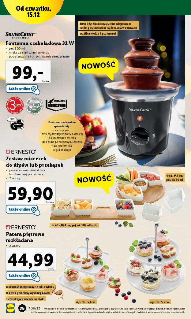 Gazetka promocyjna Lidl do 17/12/2022 str.36