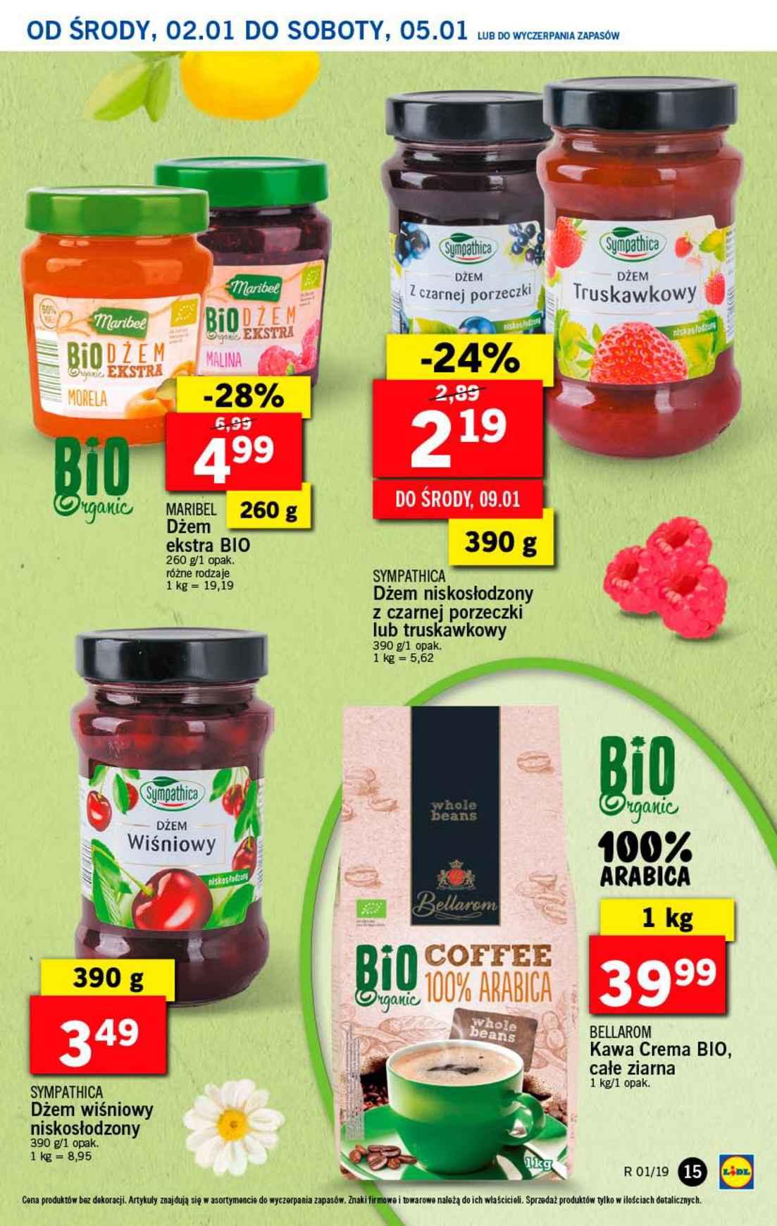 Gazetka promocyjna Lidl do 05/01/2019 str.15