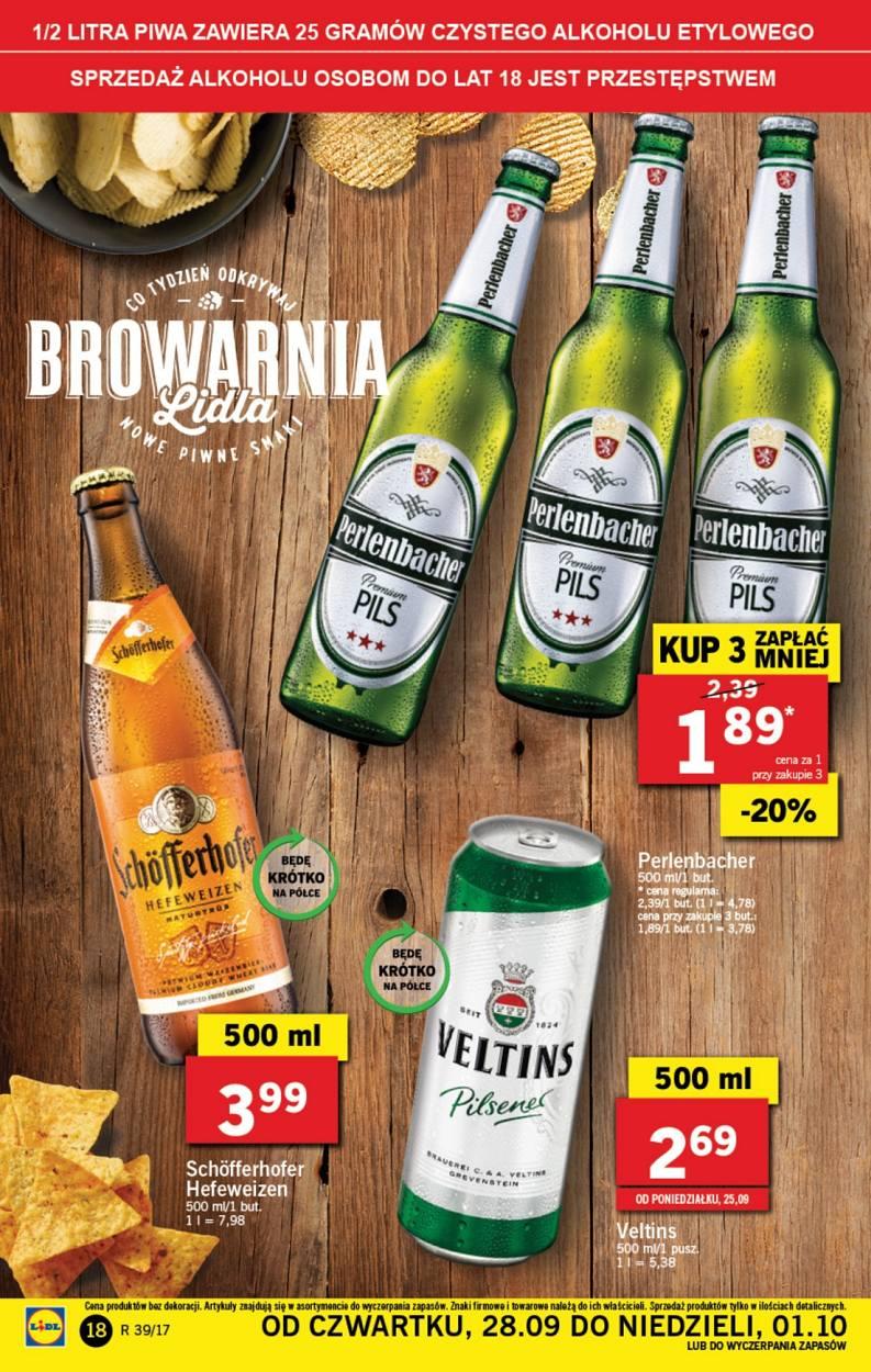 Gazetka promocyjna Lidl do 01/10/2017 str.18