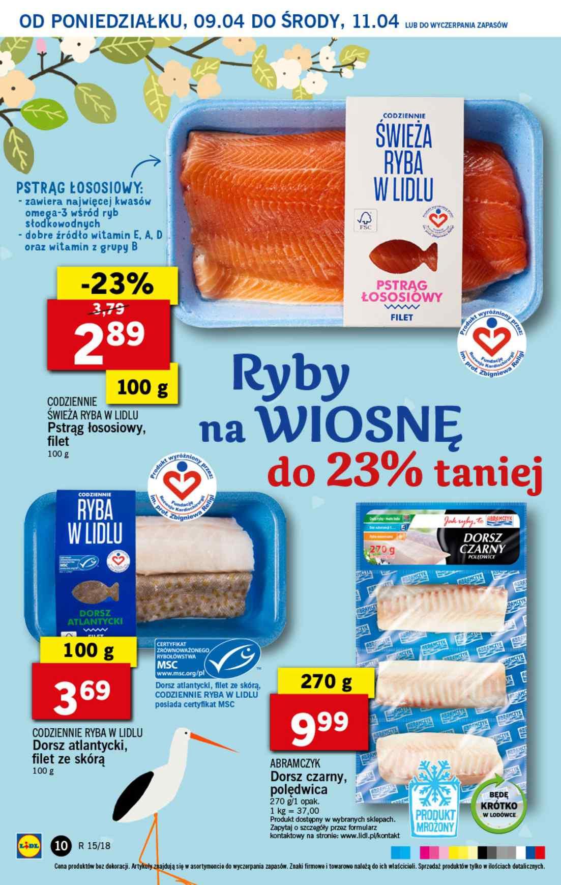 Gazetka promocyjna Lidl do 11/04/2018 str.10