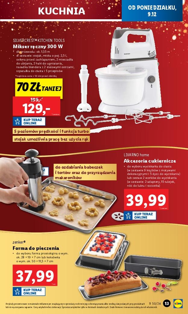 Gazetka promocyjna Lidl do 15/12/2024 str.13