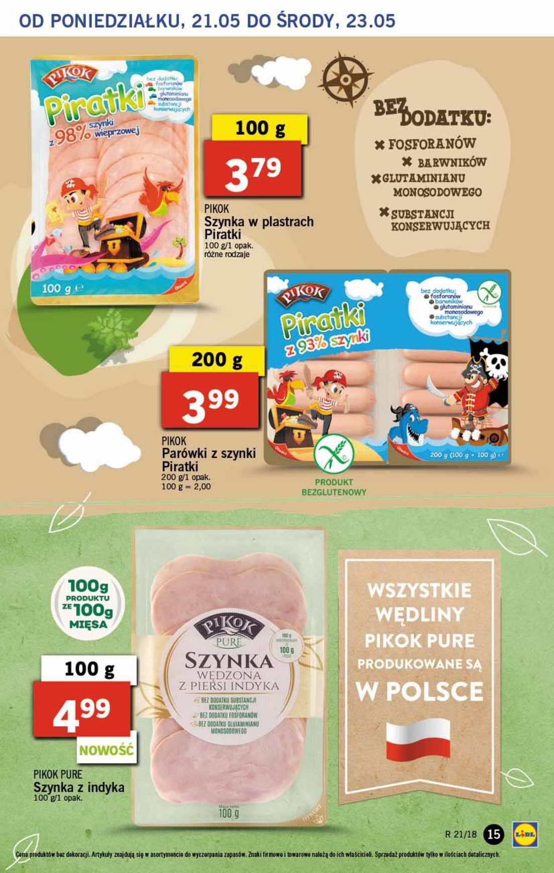 Gazetka promocyjna Lidl do 23/05/2018 str.15