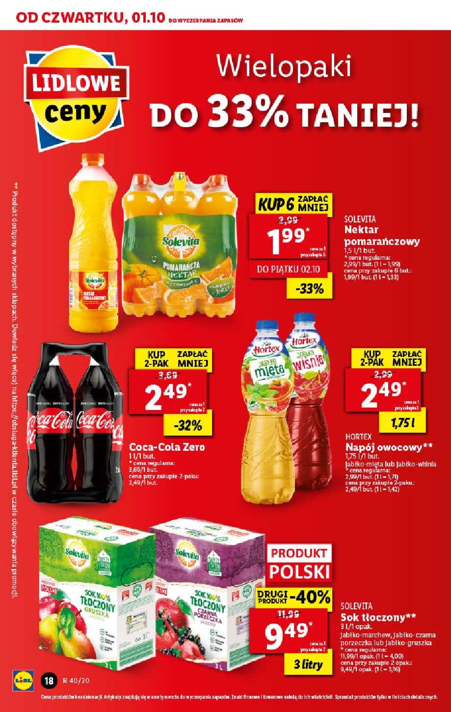 Gazetka promocyjna Lidl do 03/10/2020 str.18