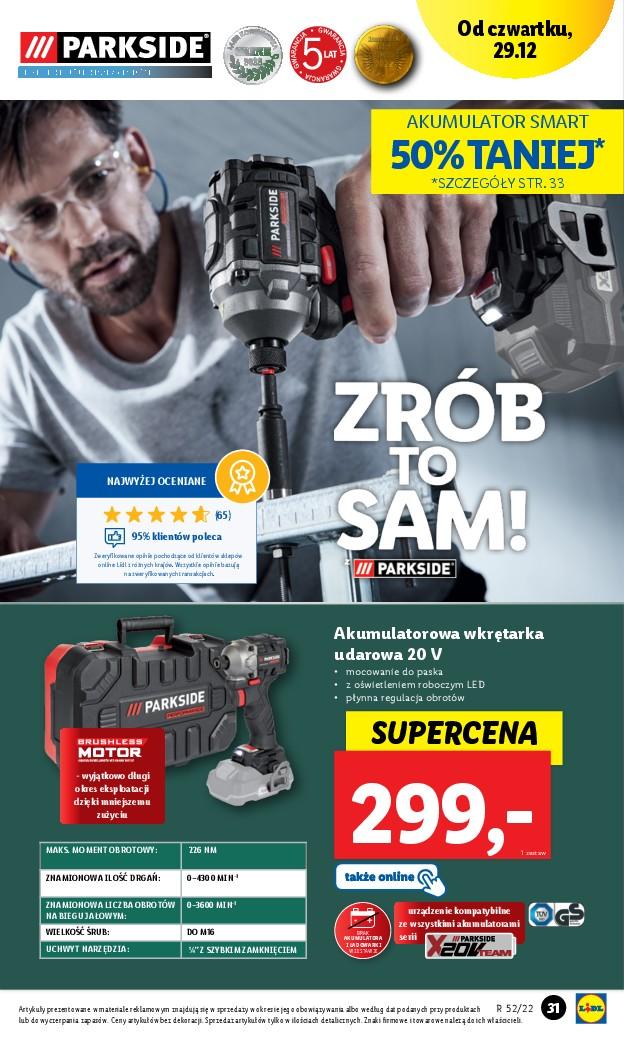 Gazetka promocyjna Lidl do 31/12/2022 str.31