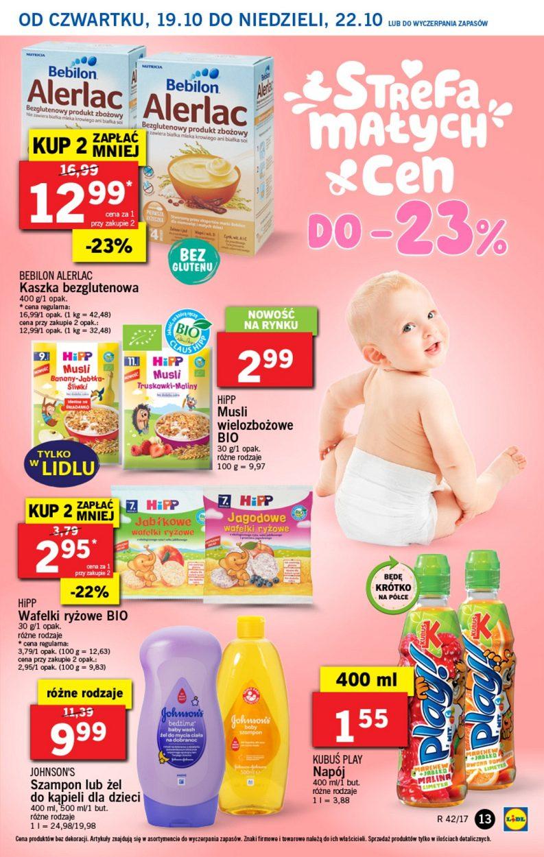 Gazetka promocyjna Lidl do 22/10/2017 str.13