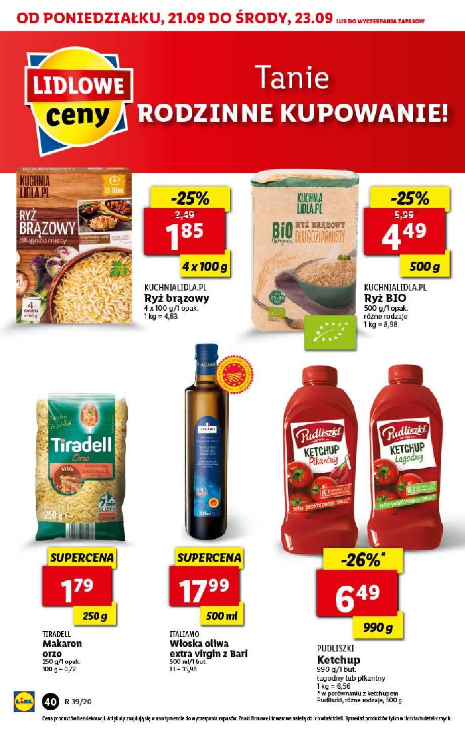 Gazetka promocyjna Lidl do 23/09/2020 str.40