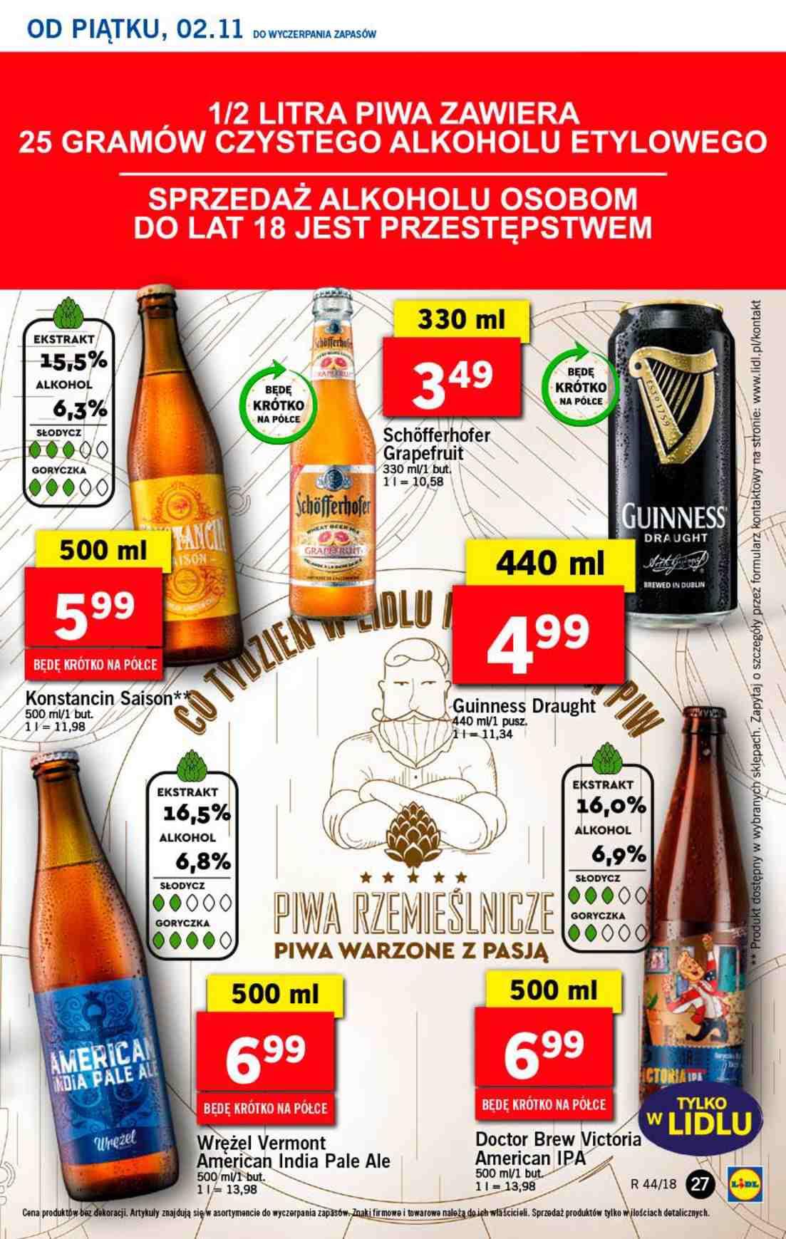 Gazetka promocyjna Lidl do 04/11/2018 str.27